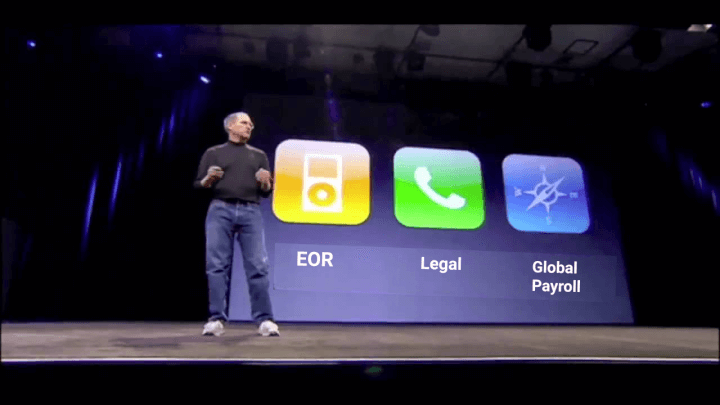 But much like Steve Jobs at the first iPhone keynote, we're not talking about 3 different companies.