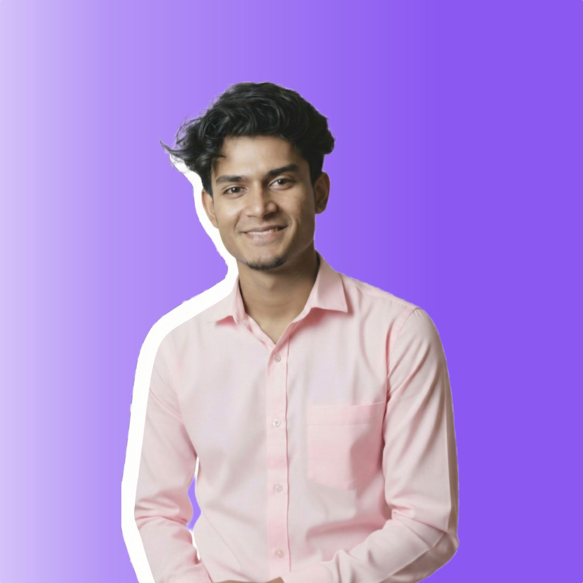 Portrait of portfolio creator