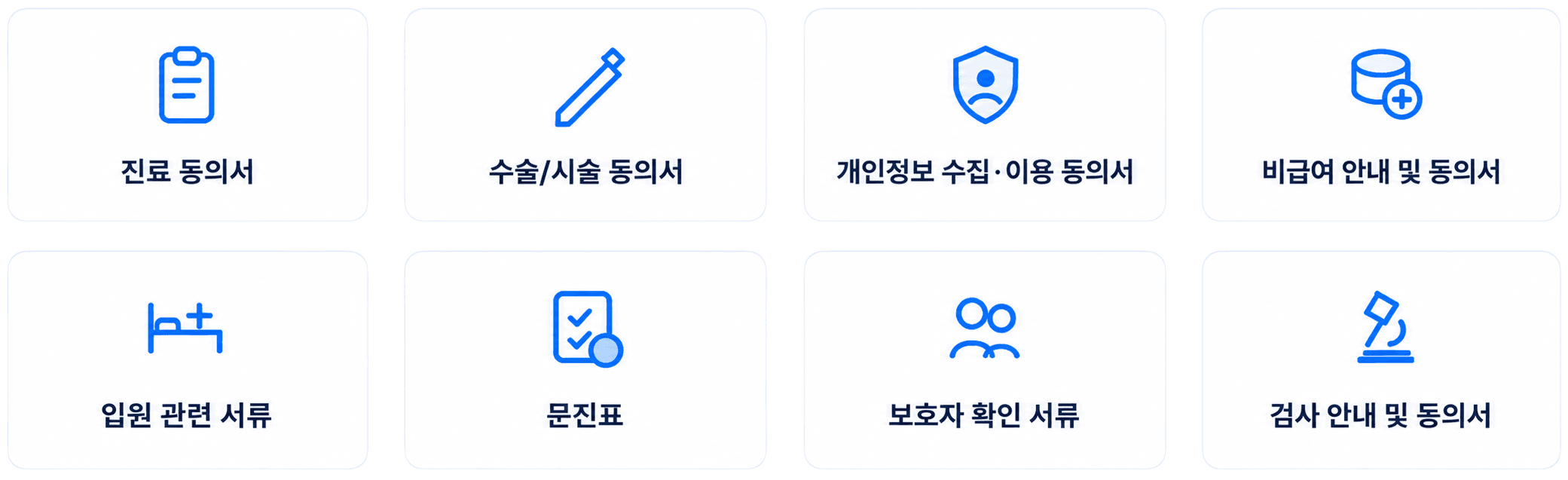 전자계약서비스 이싸인온 흐름도