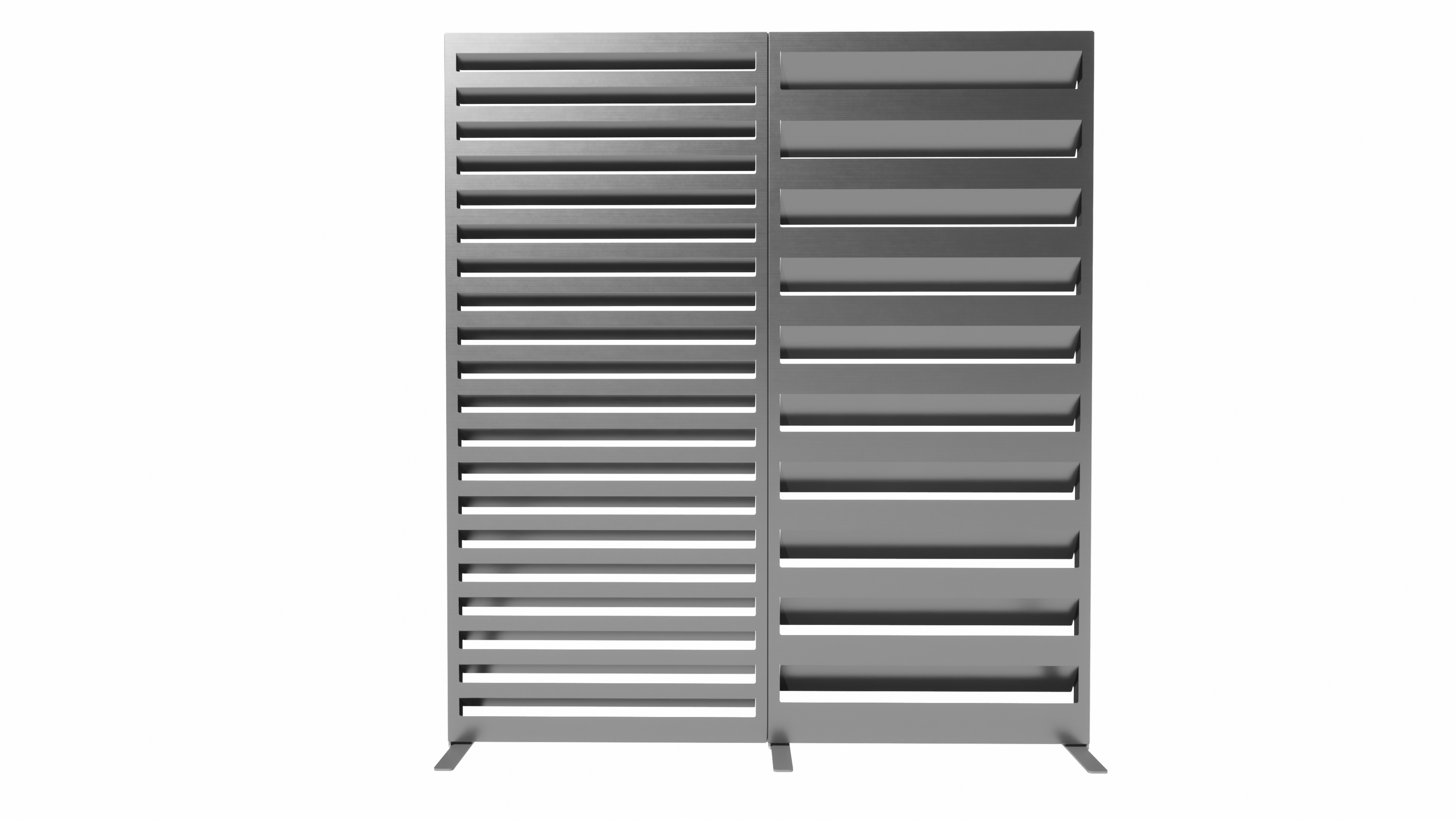 3D model metalnih paravana