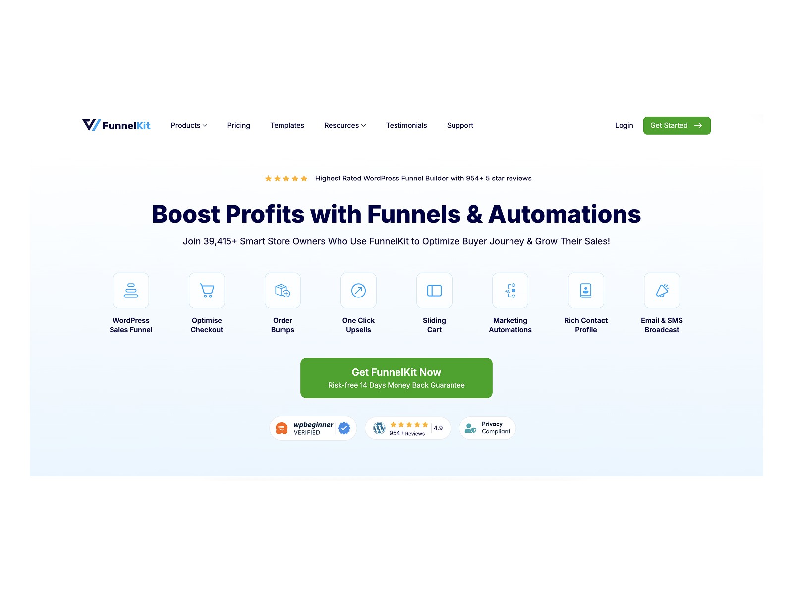 An image of Freelio's project ui