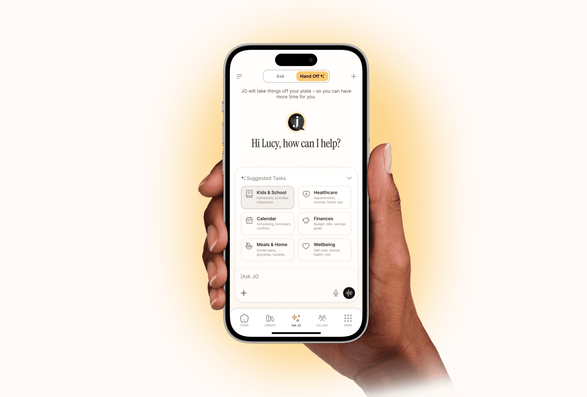 JOM App Hero