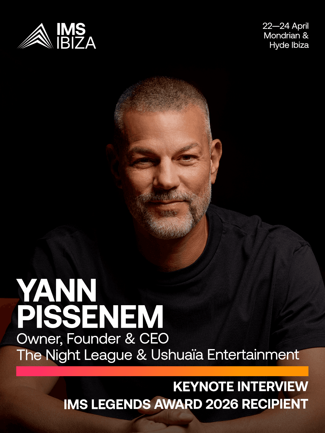 Yann Pissenem IMS Legends Award poster