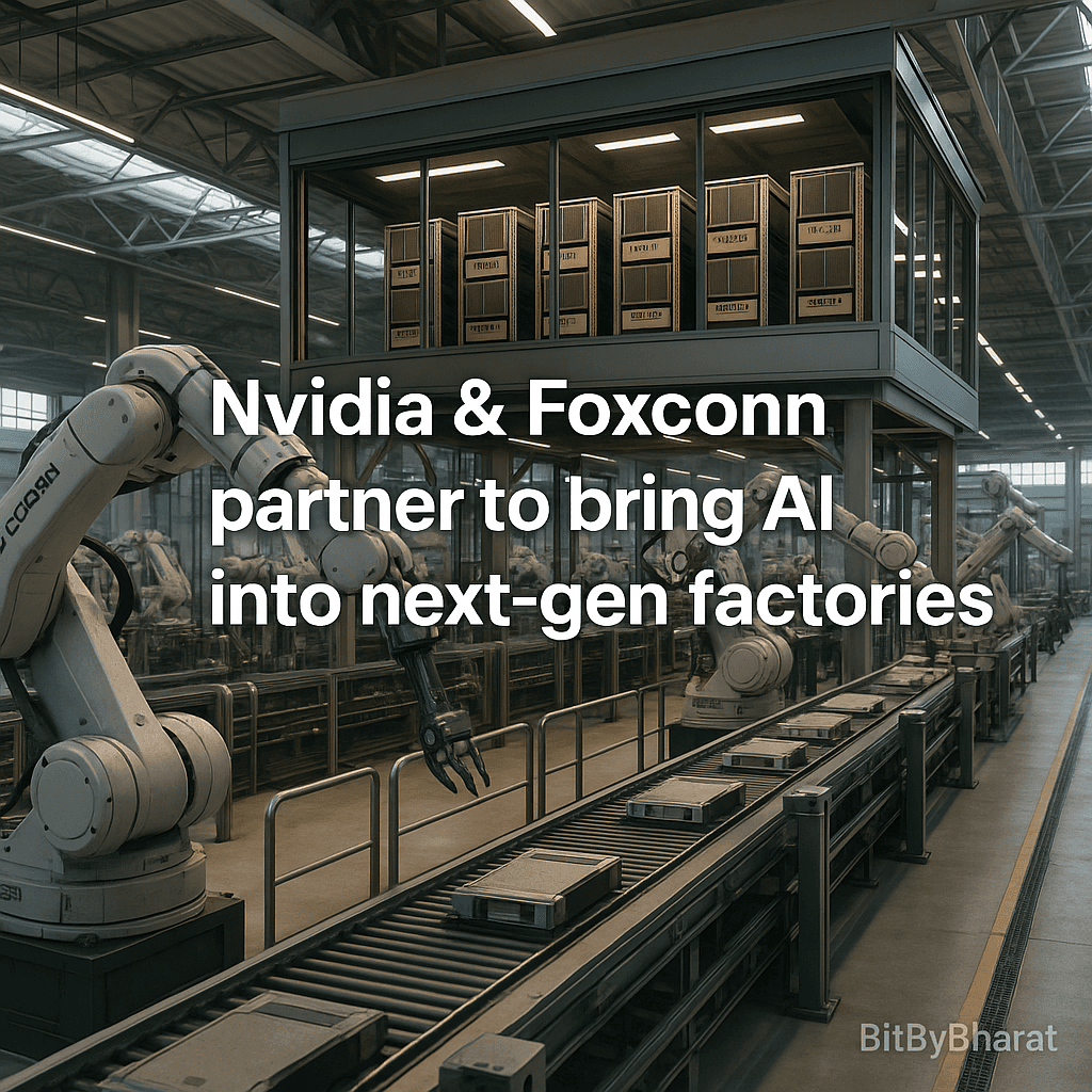 Nvidia & Foxconn partner to bring AI into next-gen factories