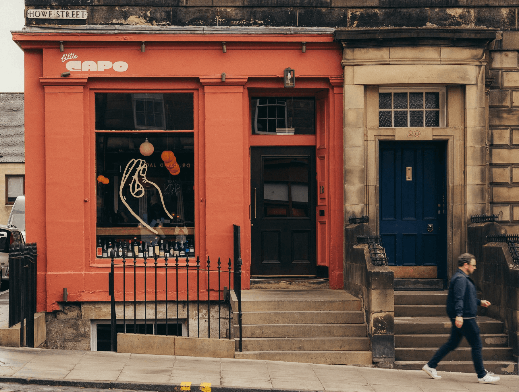 Little Capo restaurant branding, designm and architecture by S+Co. Photography by Stephen Liste