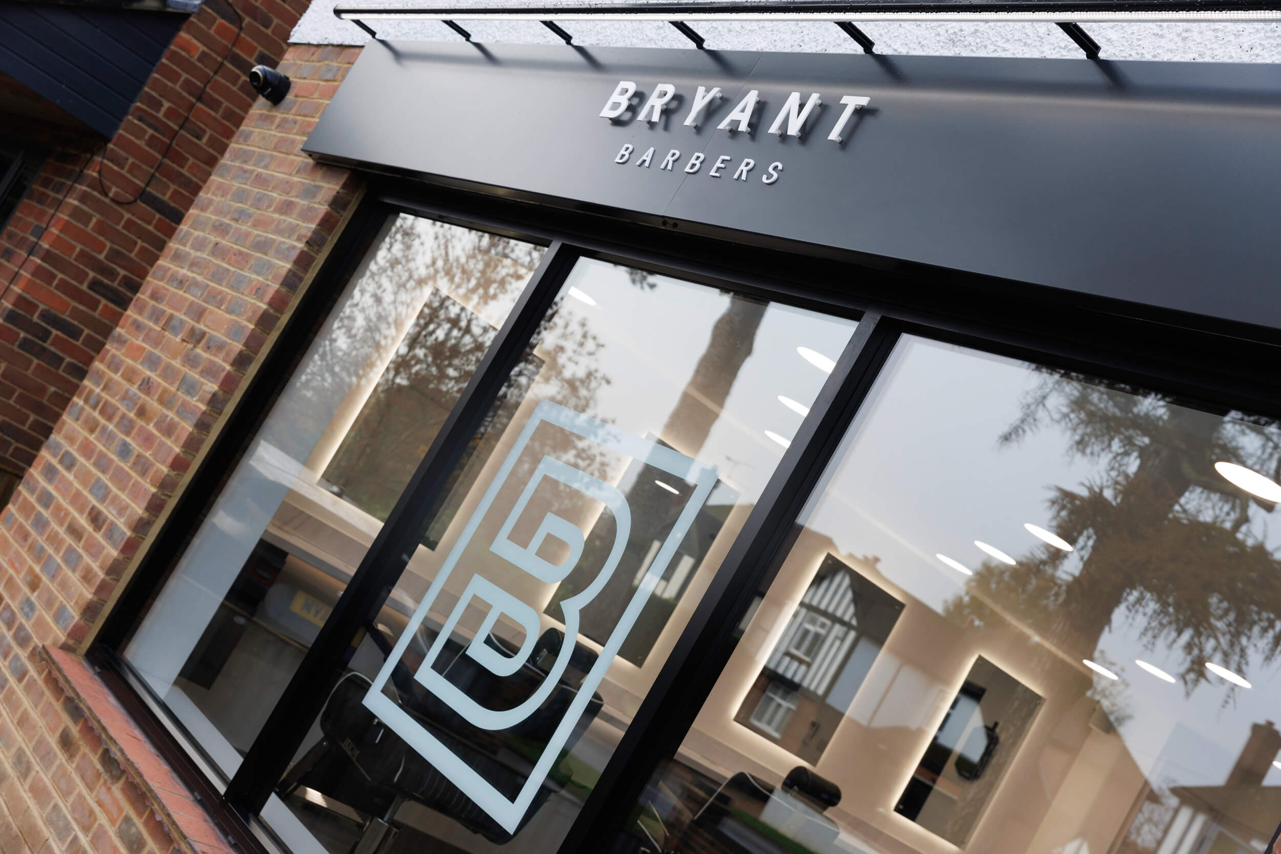 Exterior of Bryant Barbers