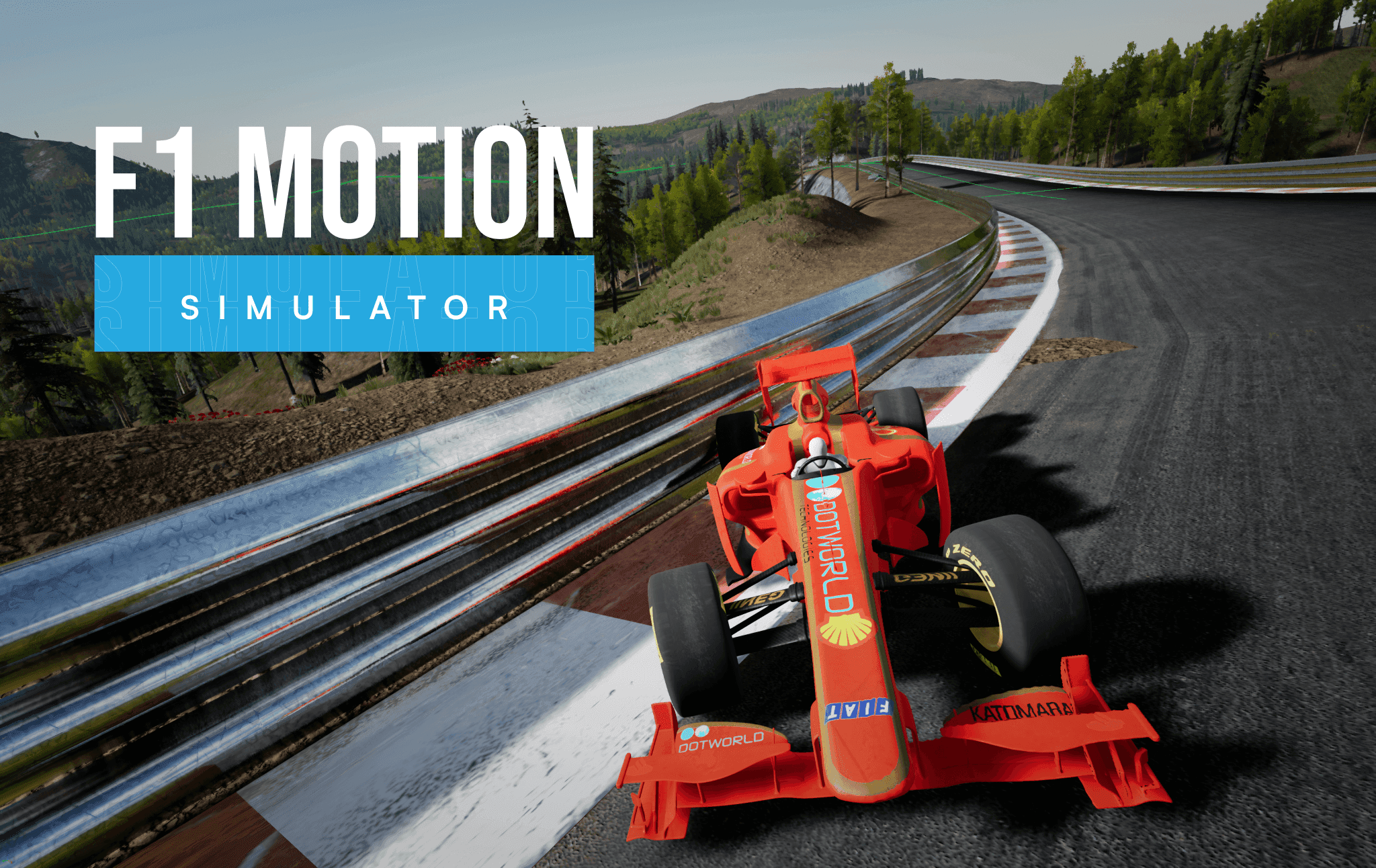 F1 Motion Sim uses VR to simulate the experience