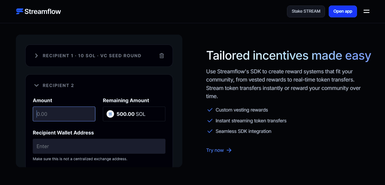 How to Distribute Tokens to 100,000+ Wallets on Solana with Streamflow