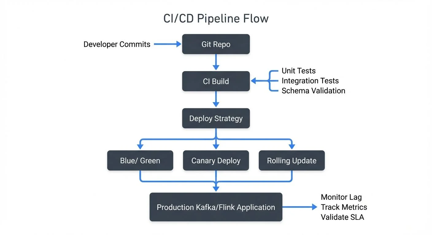 CI/CD Pipeline for Streaming Applications