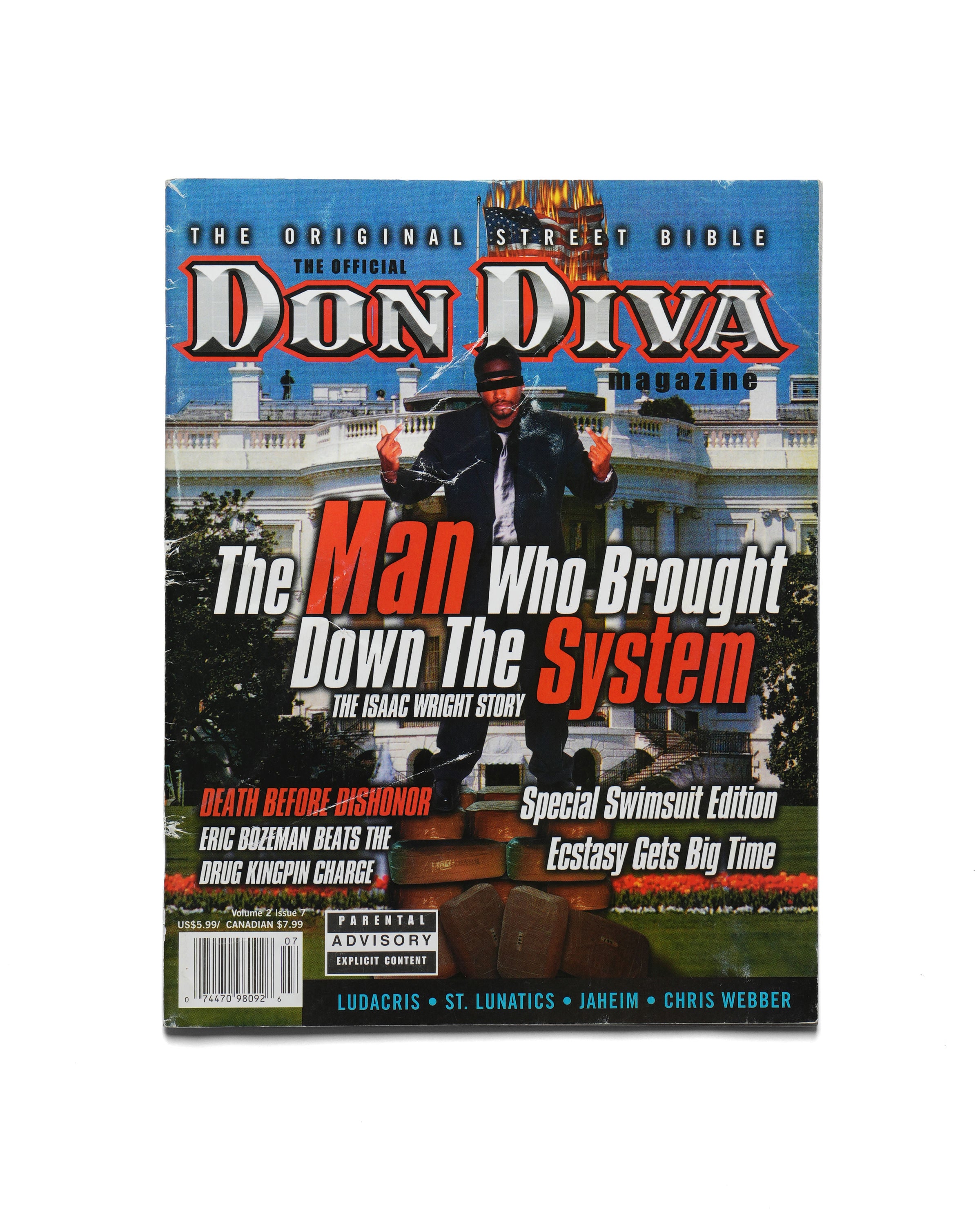 Don Diva - Volume 2 - Issue 7 2001 - Front Cover