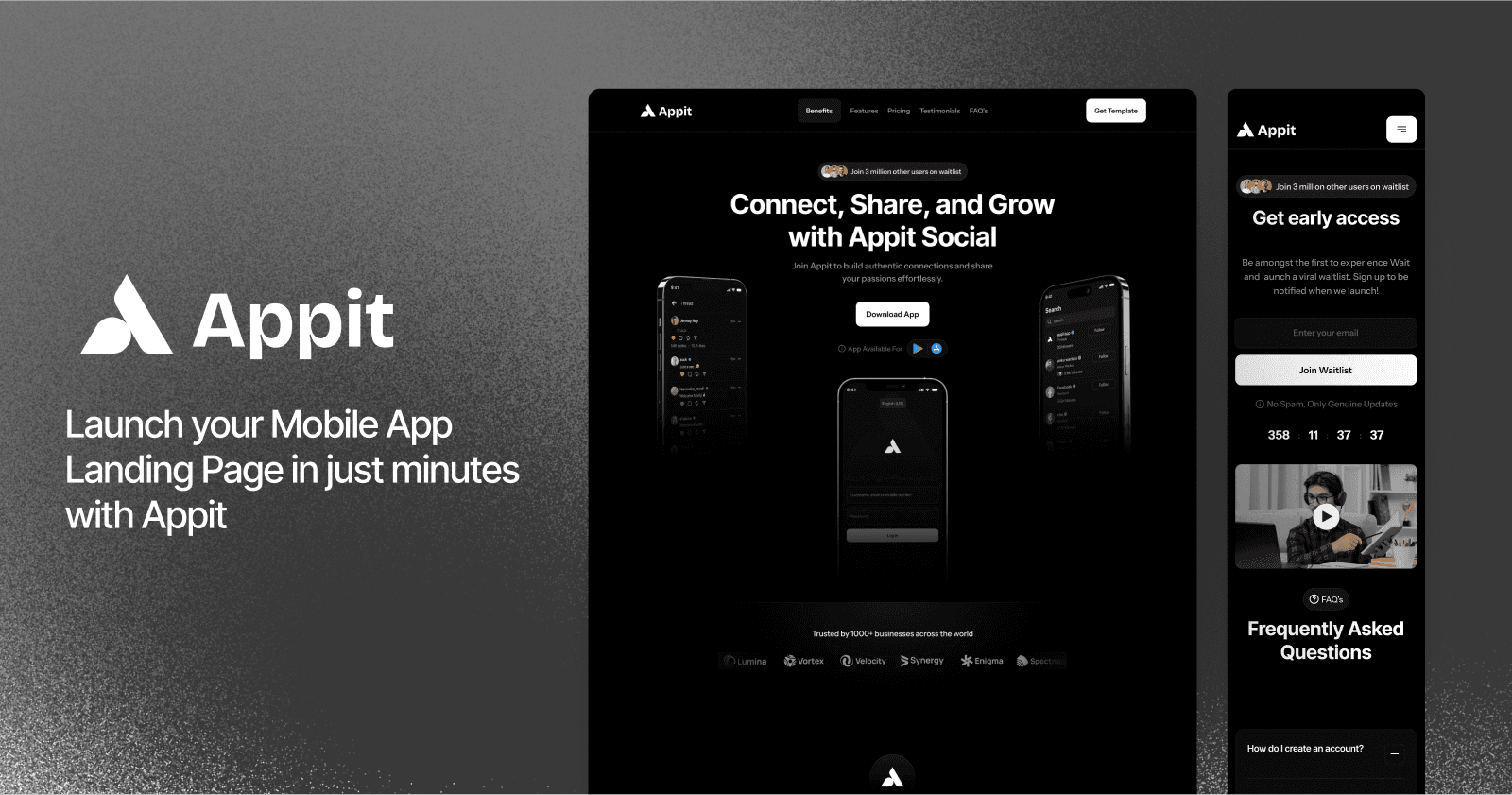 Appit Figma & Framer Template | Sprrrint