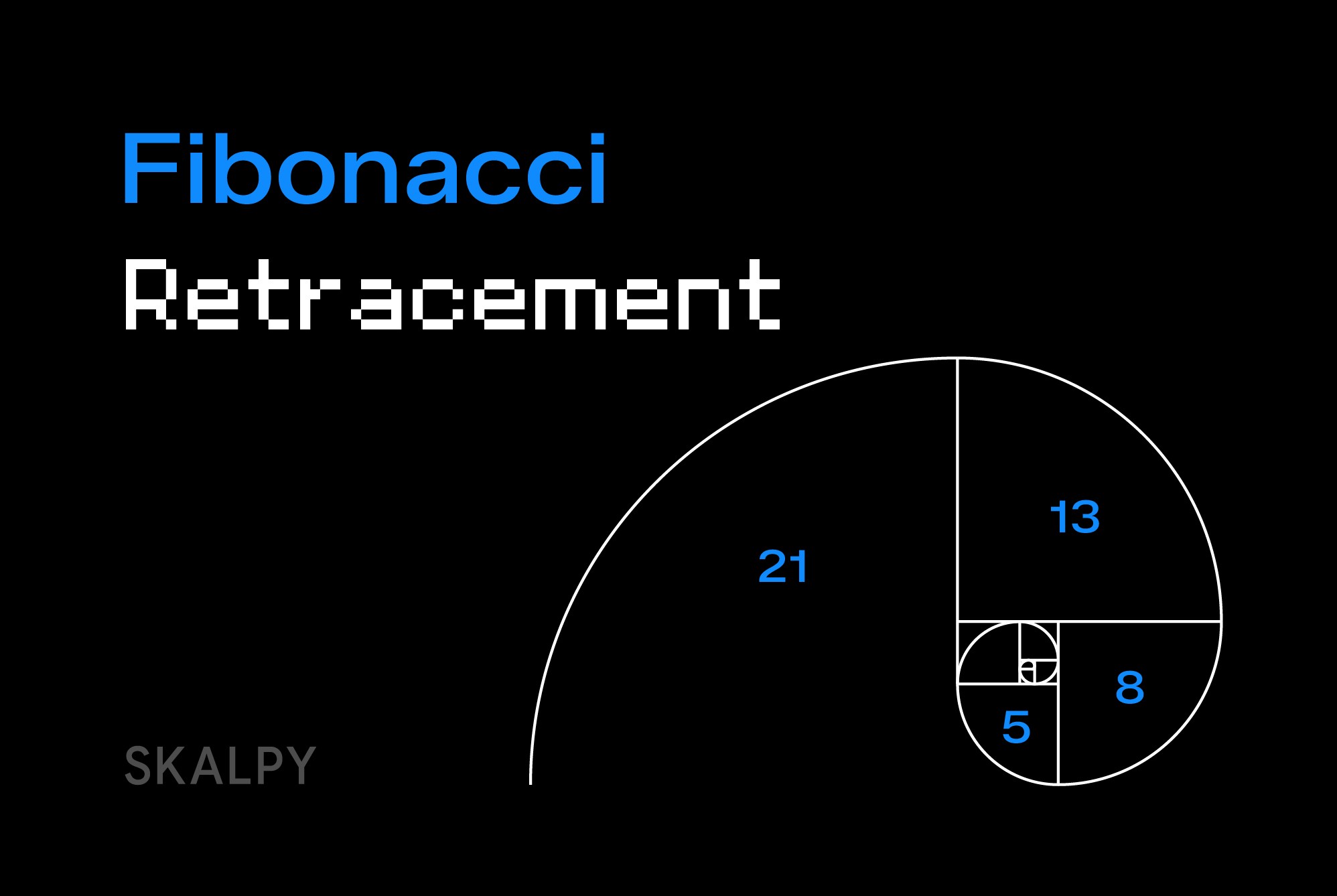 Fibonacci retracement trading guide cover for technical analysis and active trading in the Skaply scalping platform.