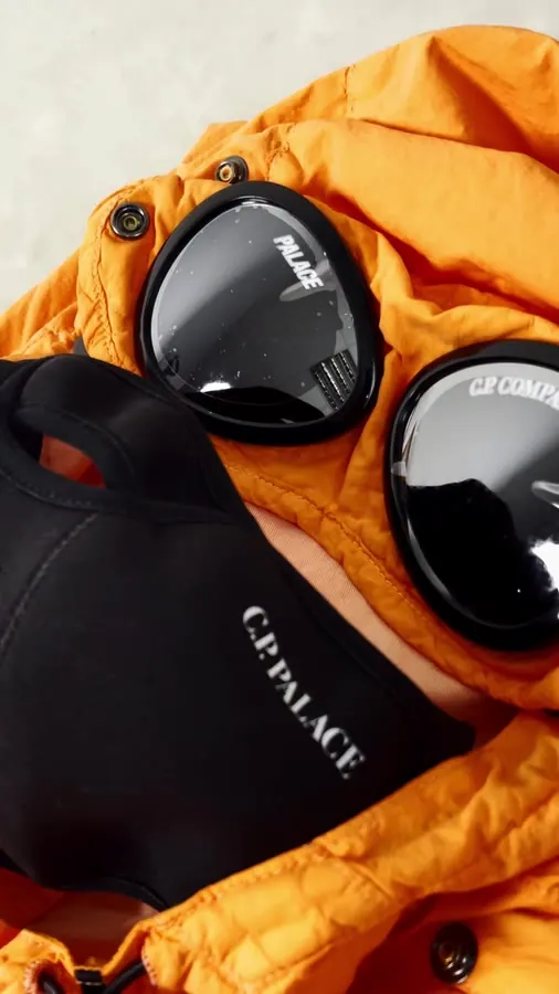 Goggle jacket product film