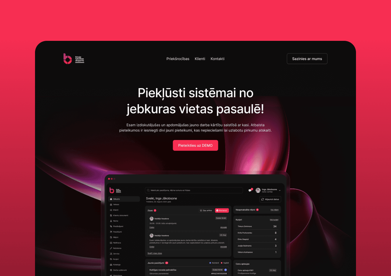 BTE UI/UX design - luut.design
