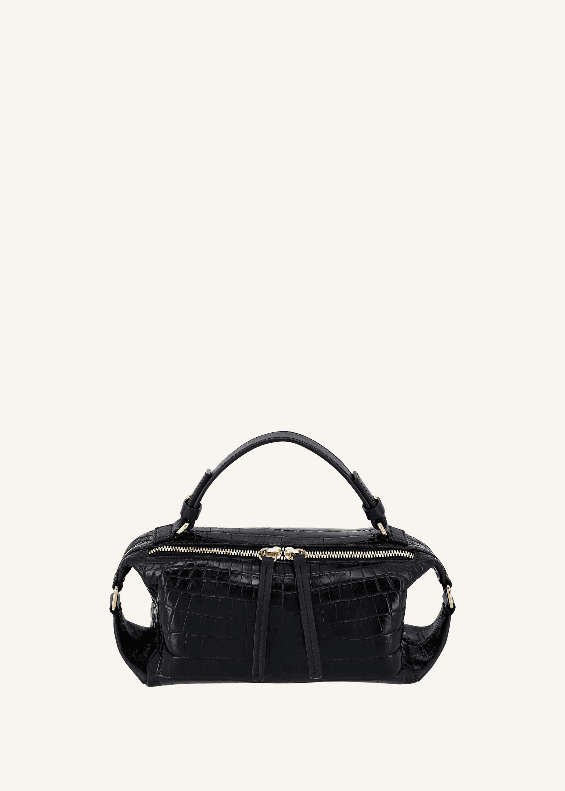 Mini Duffle Bag in Croc