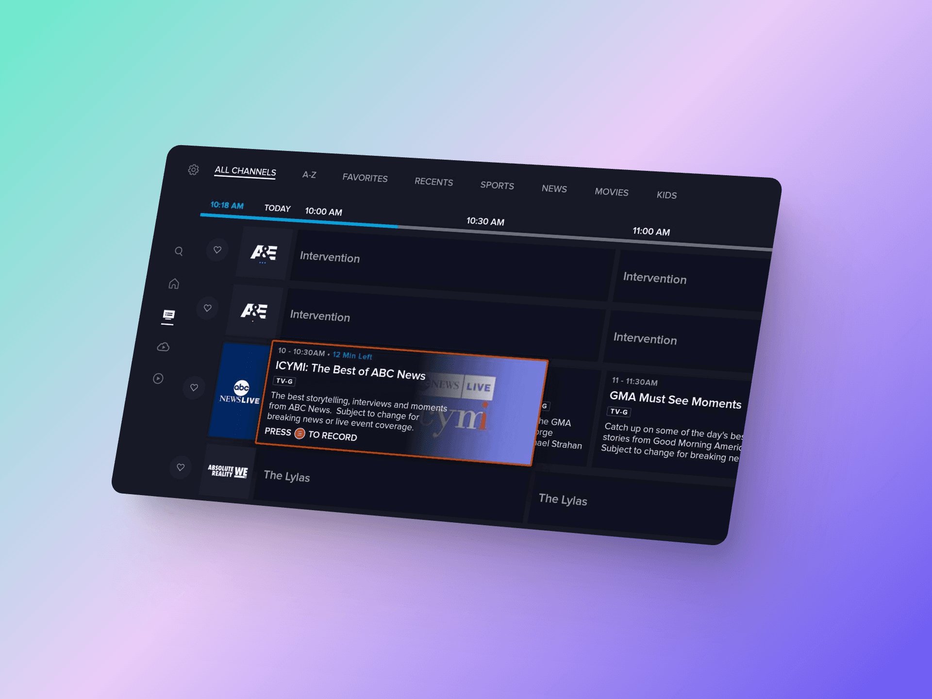 Abstract image used as a placeholder for this design project