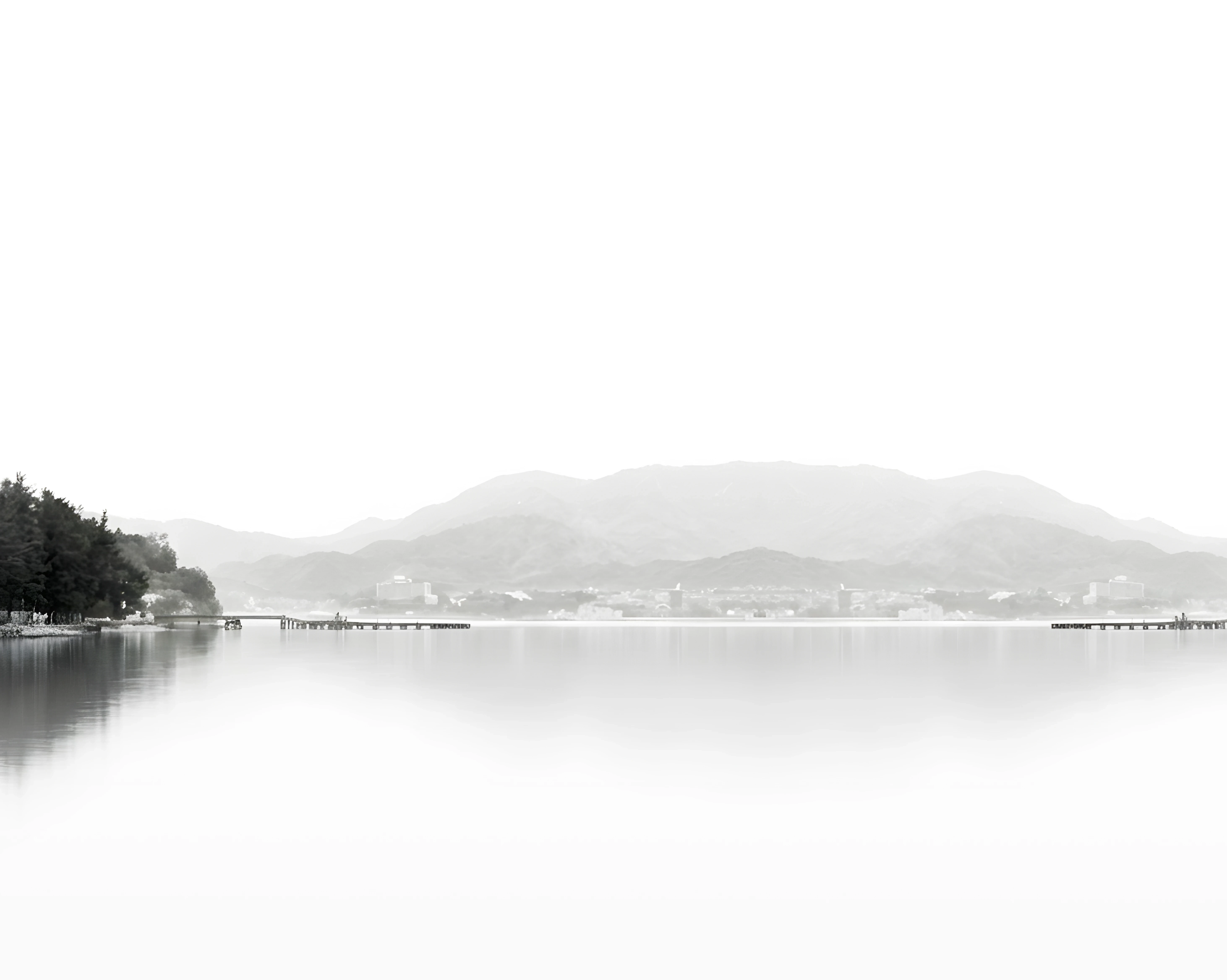 Dynamic picture of a cyclist riding downhill