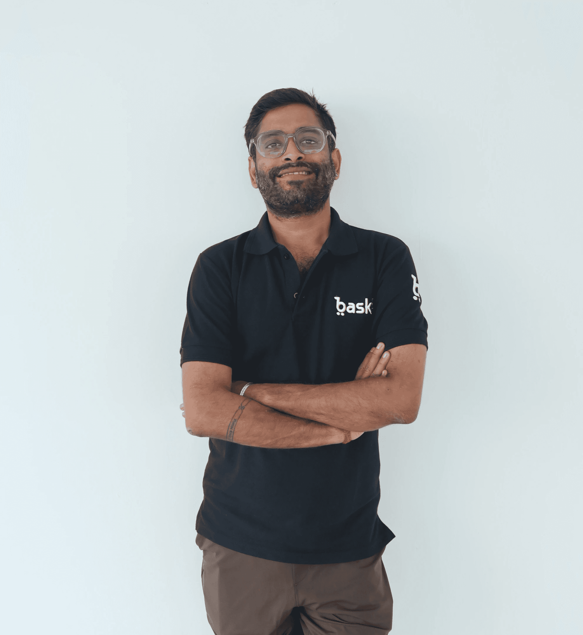 Abhishek Pansari, Co-founder of Baskit, managing daily operations with expertise in B2B distribution and multi-vertical supply chains.