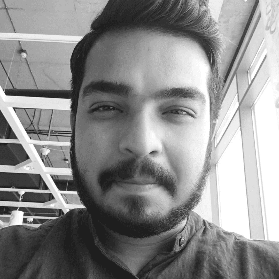 Close-up portrait of a person