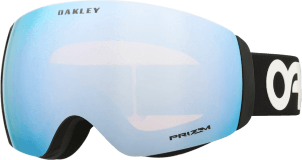 Oakley Flight Deck M Snow Goggles in Black with Rose Gold|Prizm Clear lens