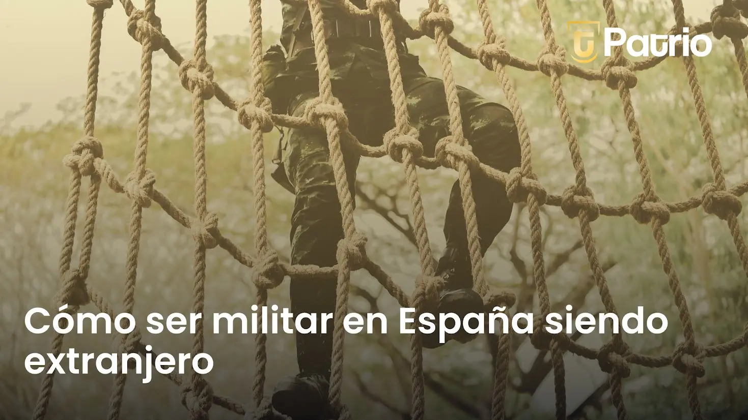 Ser militar siendo extranajero