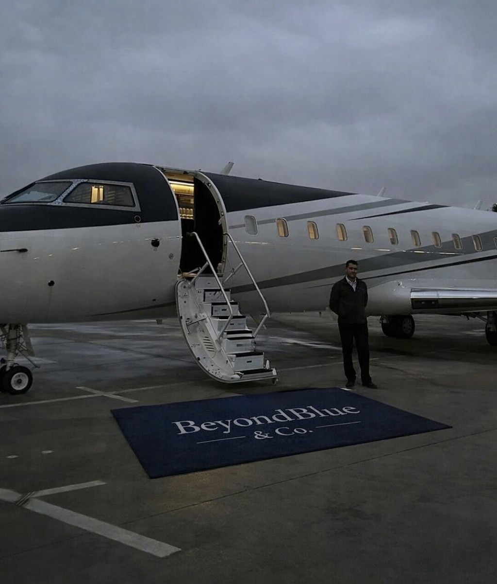 Coach explaining something to an athlete