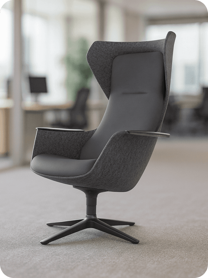 Seroton RelaxLiege ARORA in Beige – Entspannungsliege für Zuhause