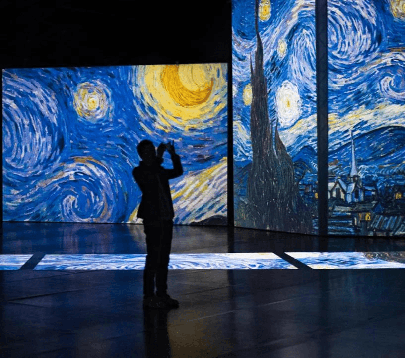 Van Gogh London Exhibit: The Immersive Experience Starry Night