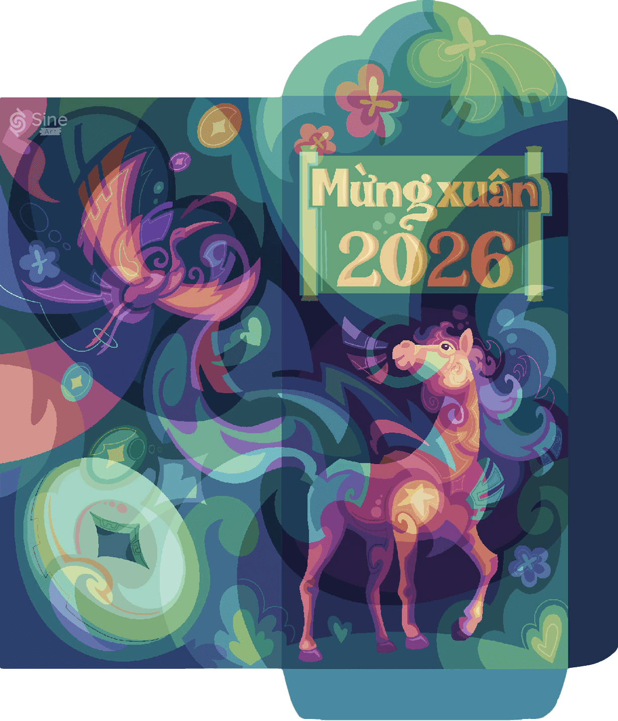 giải đề trang trí màu