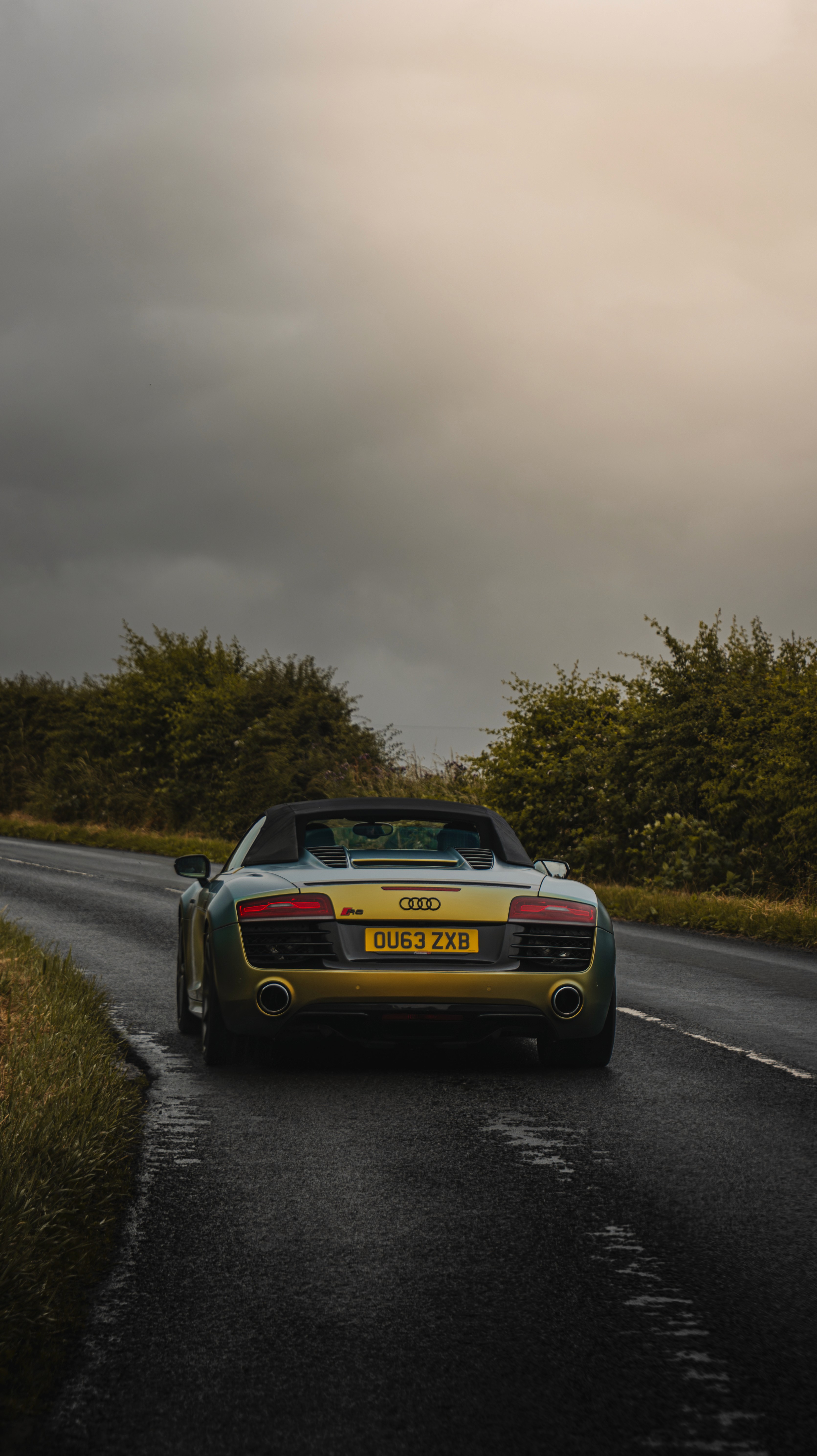 Audi R8 shoot in the countryside
