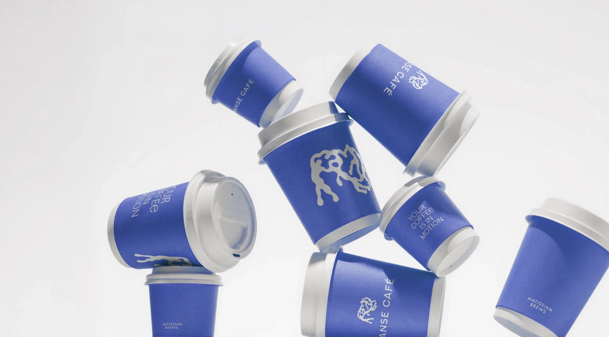 Danse Café takeaway cups