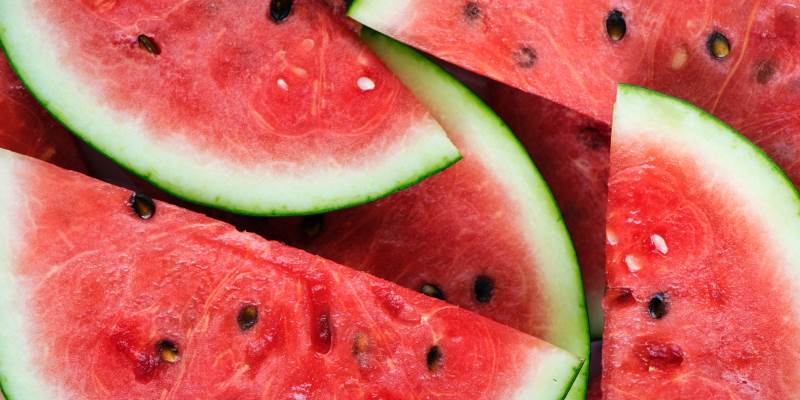 Frutta e verdura di luglio: l'anguria