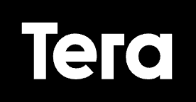 Texto exibindo a palavra "Tera" em uma fonte minimalista e estilizada sobre um fundo claro.