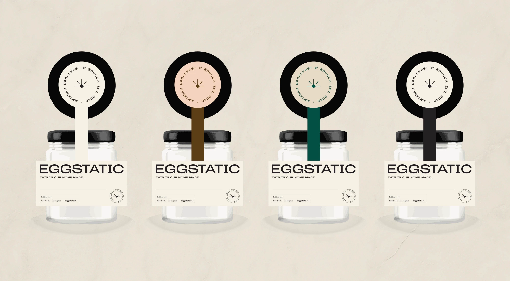 breakfast & brunch restaurant jam jar design