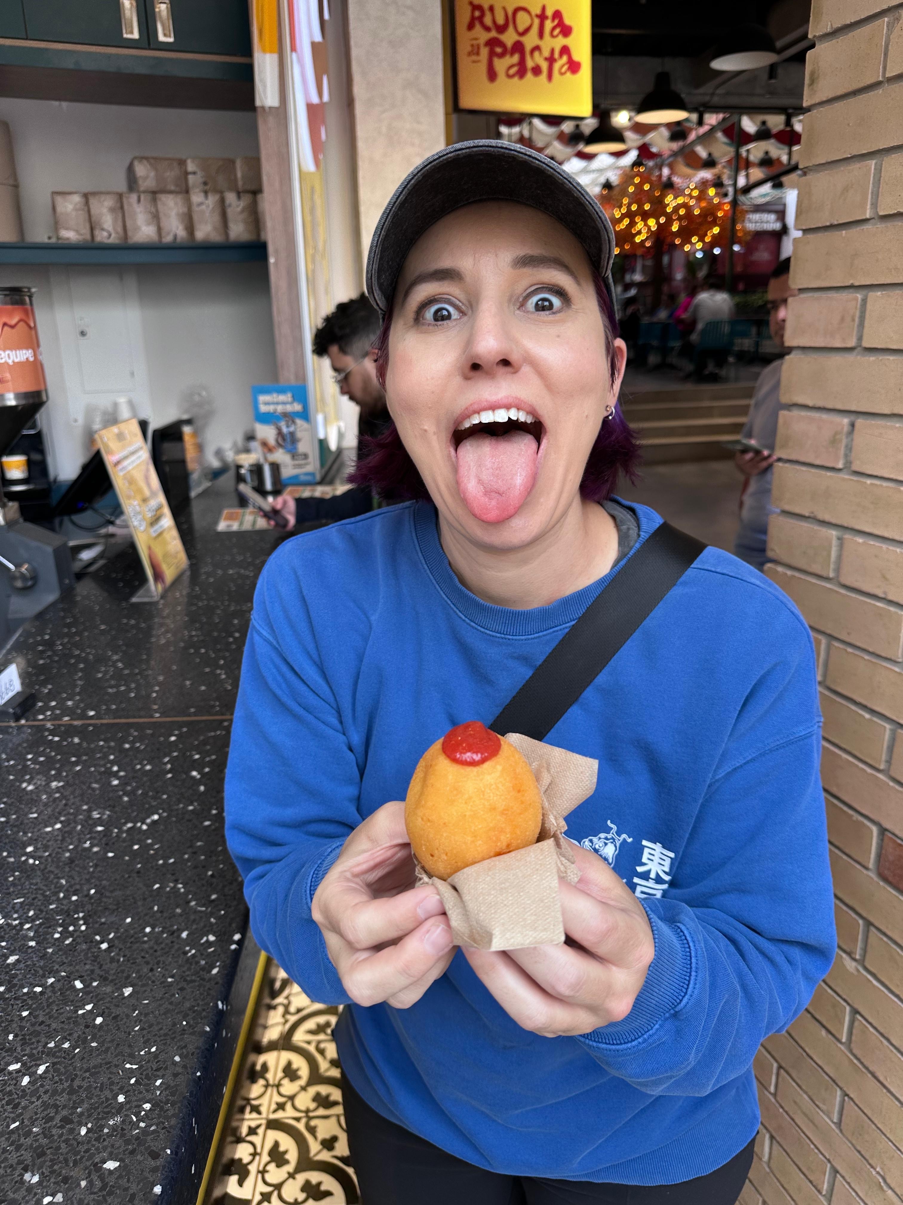 Lex Roman with a bunuelo