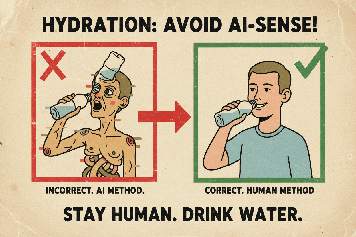 a comical example of how humans need to creative direct AI