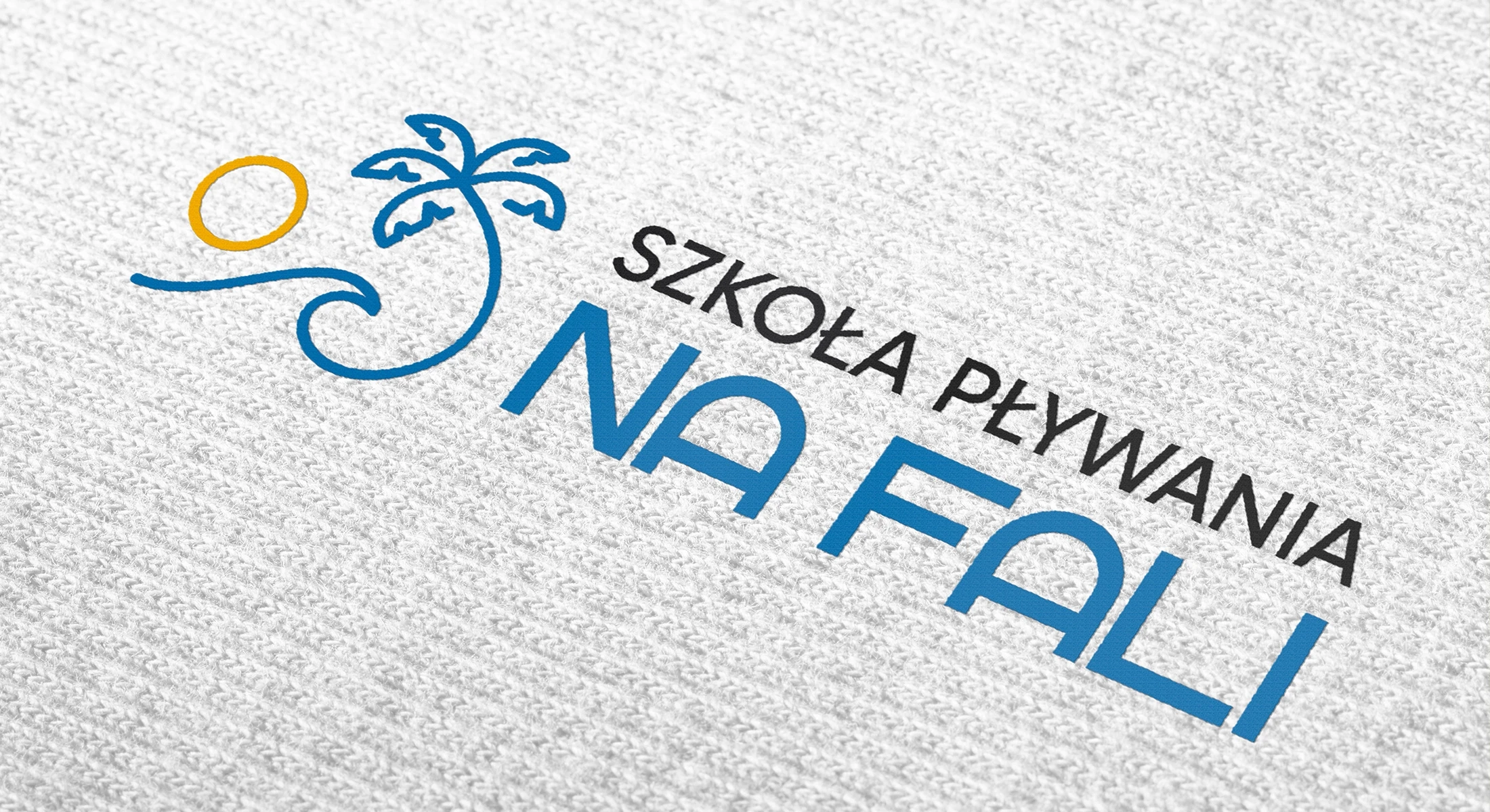 Logo Szkoły pływania Na Fali z Opola