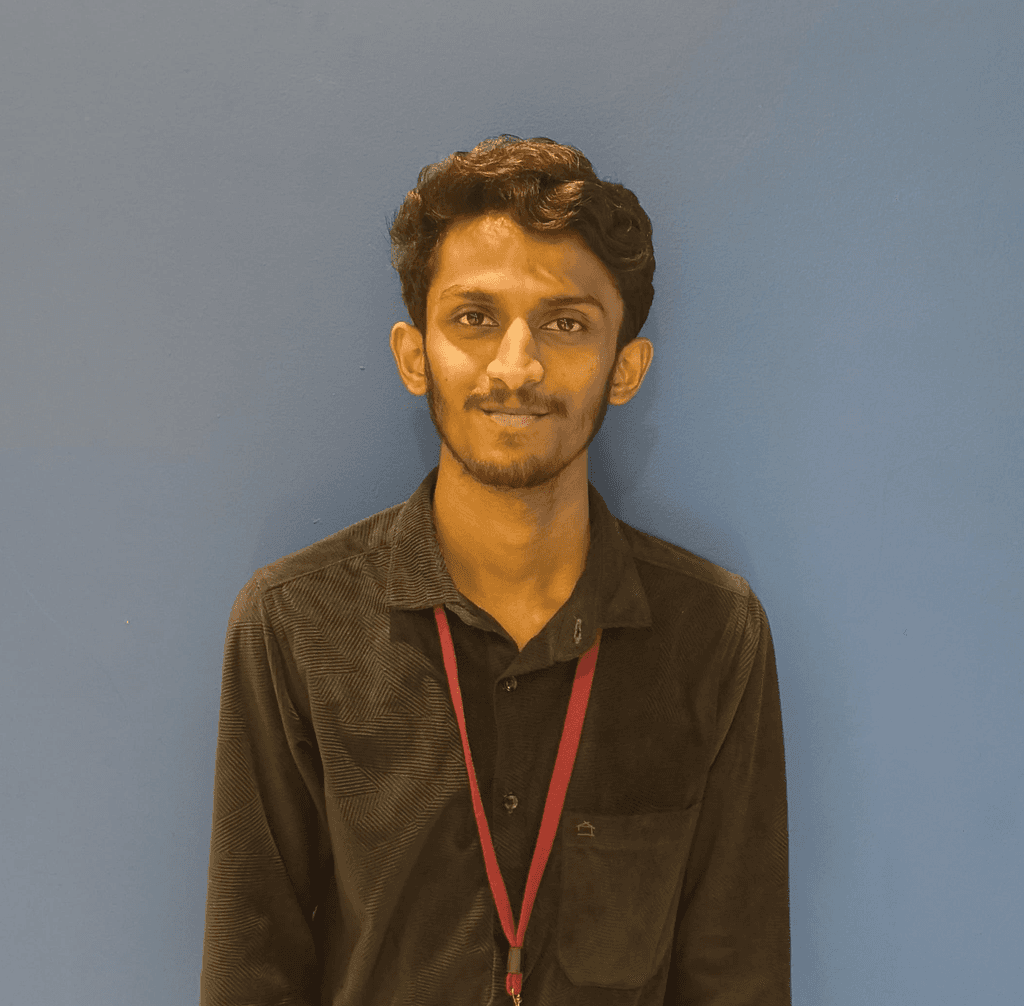 Portrait of portfolio creator – front view