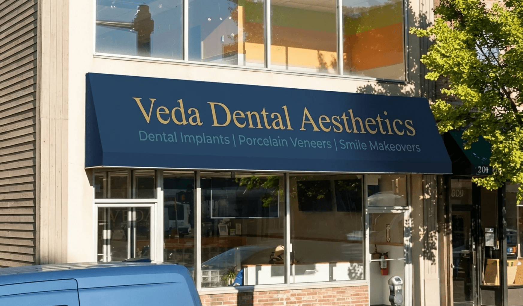 Veda Dental Aesthetics Signage