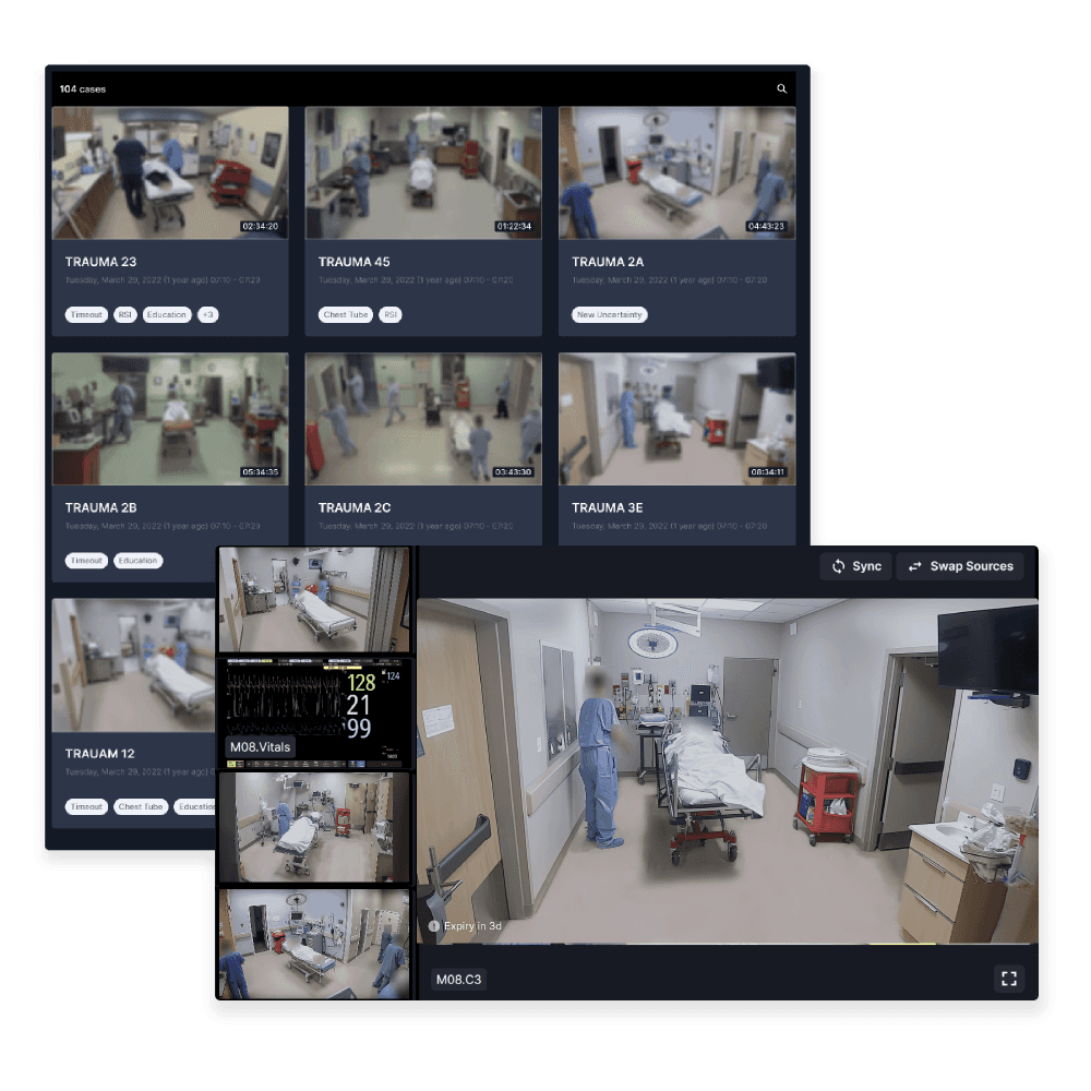 trauma room video library