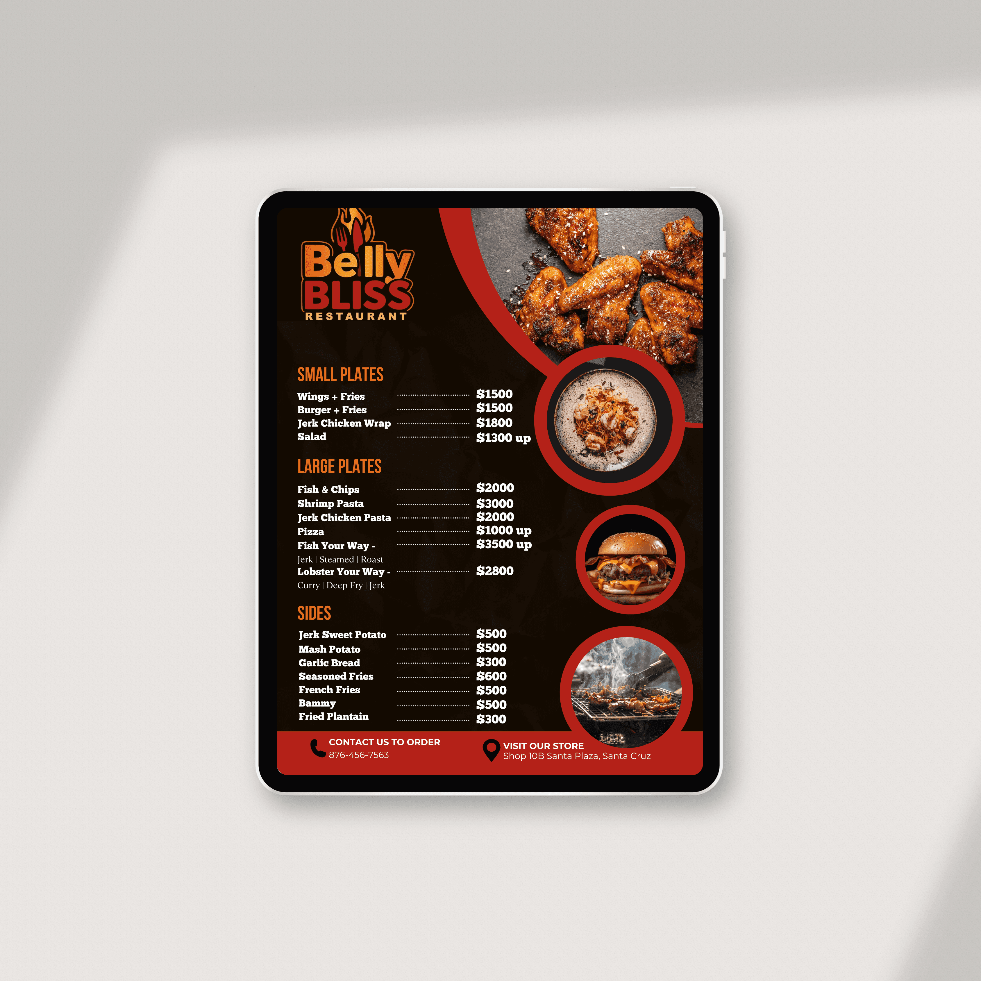 Belly Bliss Flyer