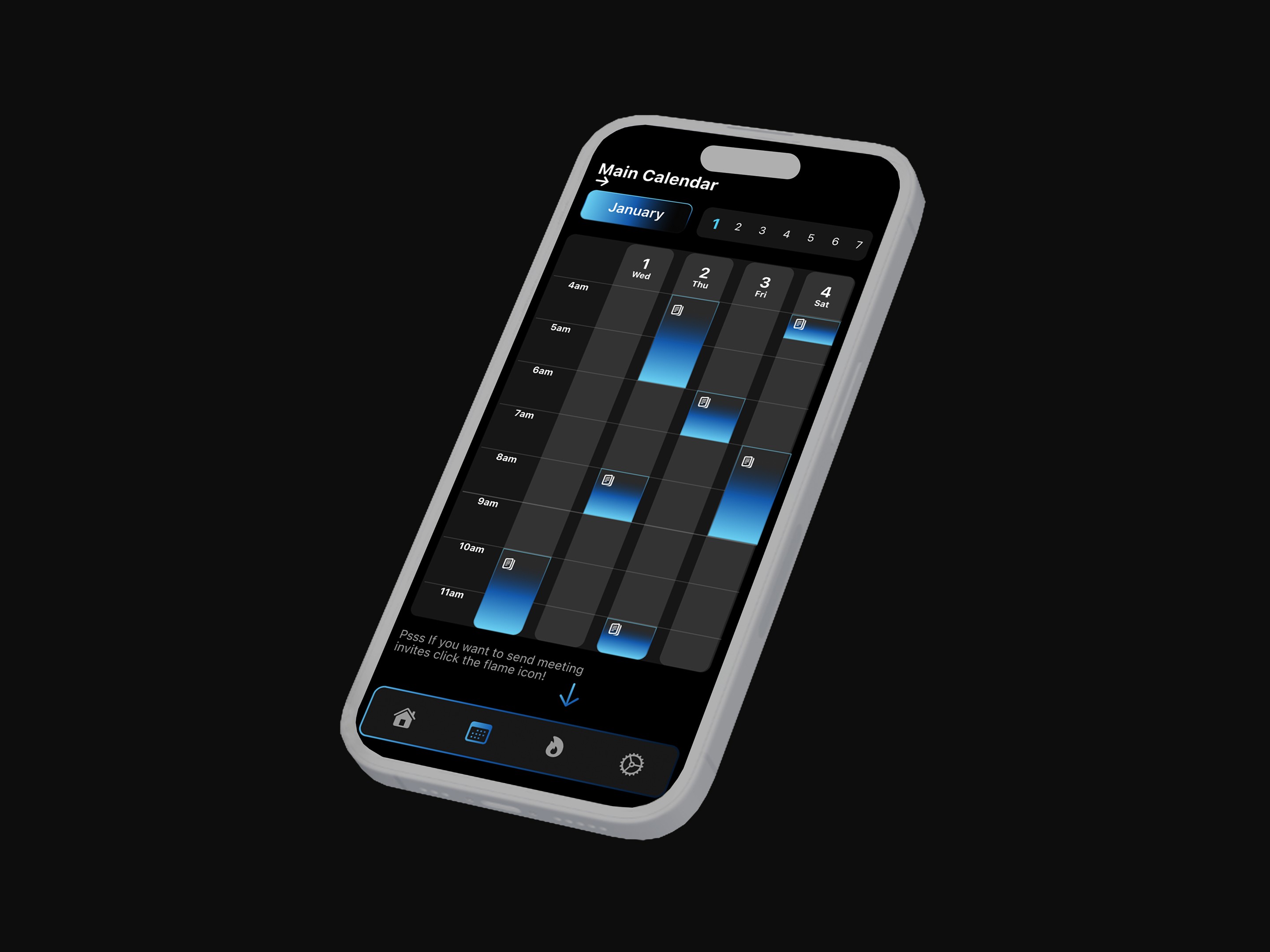 Everflame Calendar mockup image 2