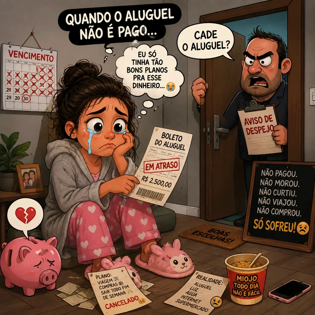 Ajuda nos 14 Meses de Aluguel (Já que a casa própria vai ter que esperar)