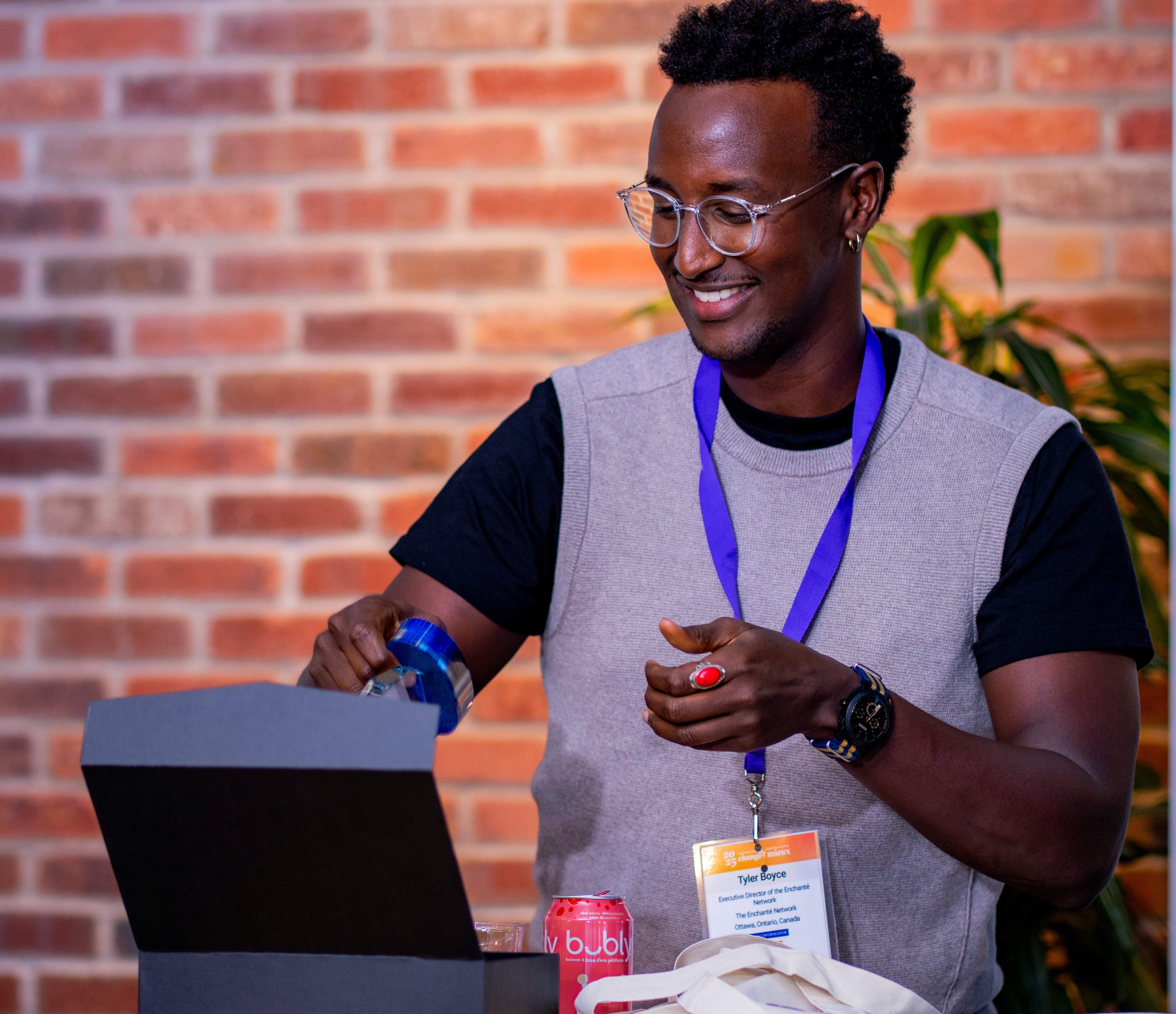 Portrait of portfolio creator