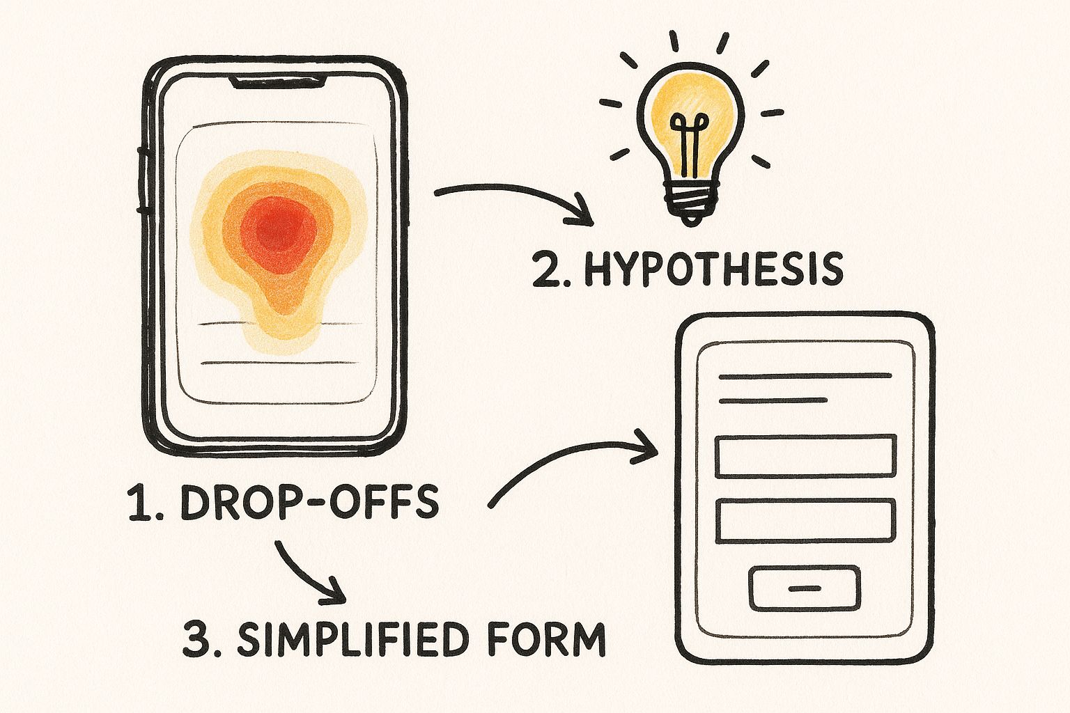 Infographic about ab testing for landing pages