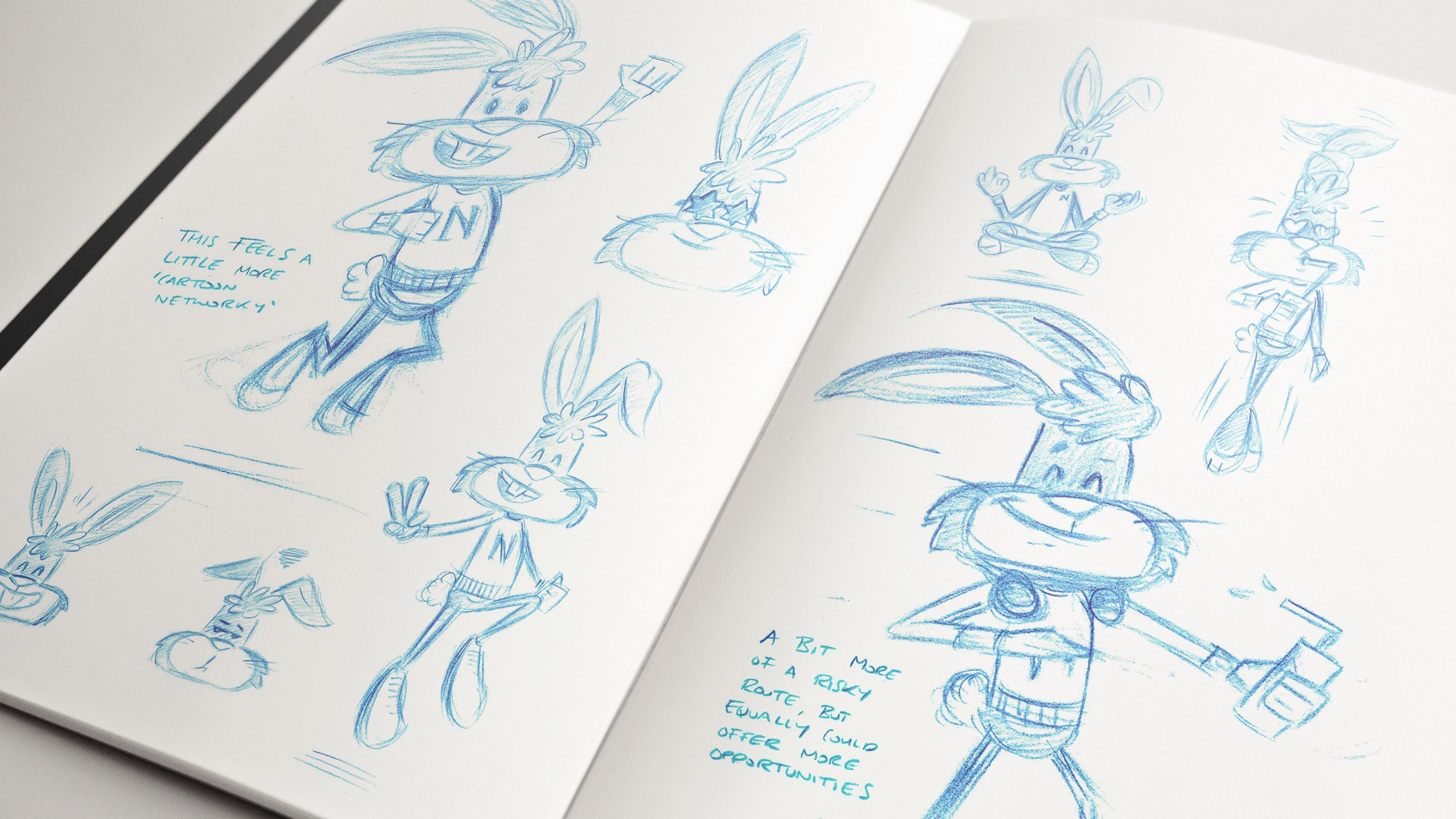 Quicky character design by UK designer Dan Bailey