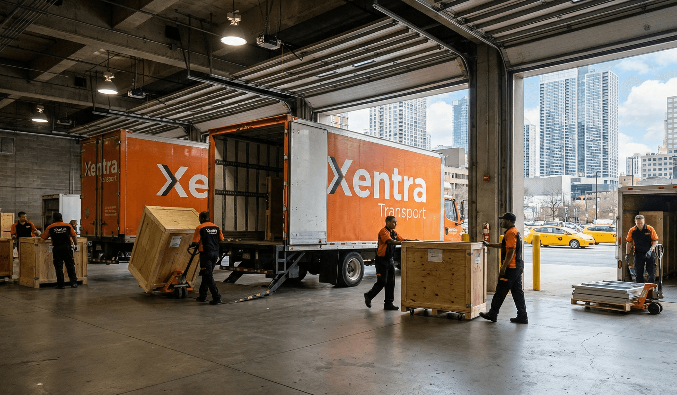 commercial warehousing and last mile delivery in NYC