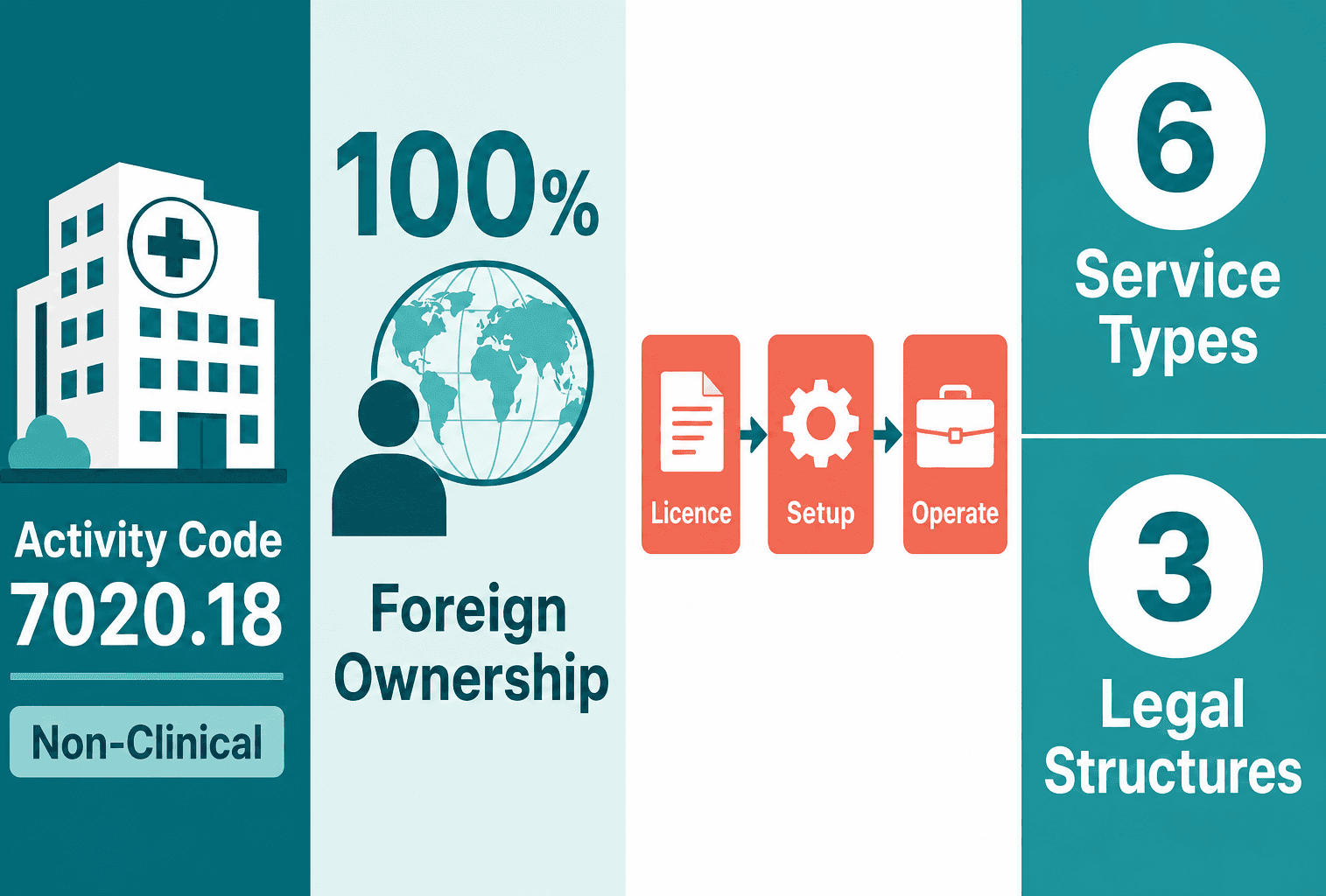 Infographic: Start a Health management consulting services Business in Dubai