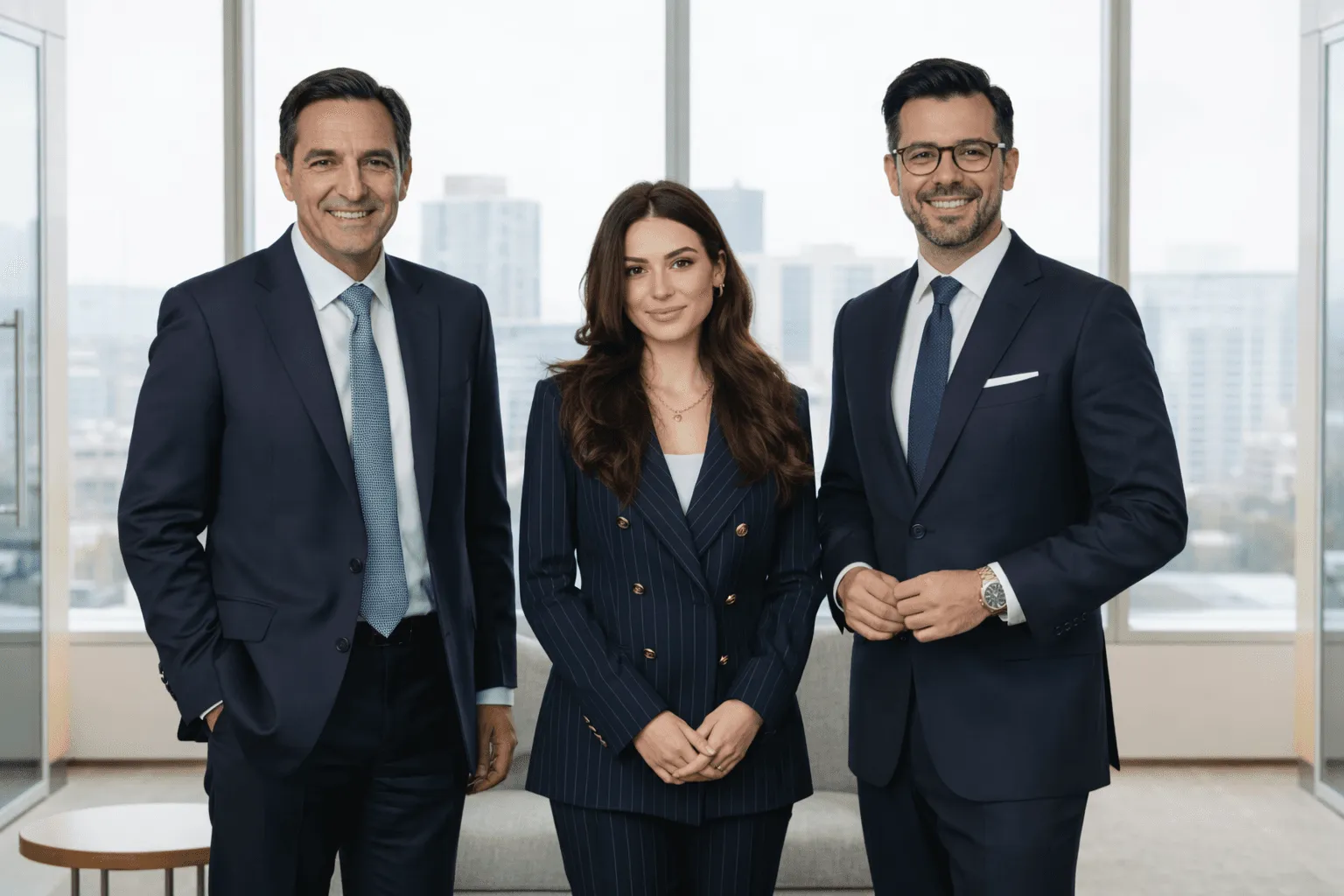 denver team standing together