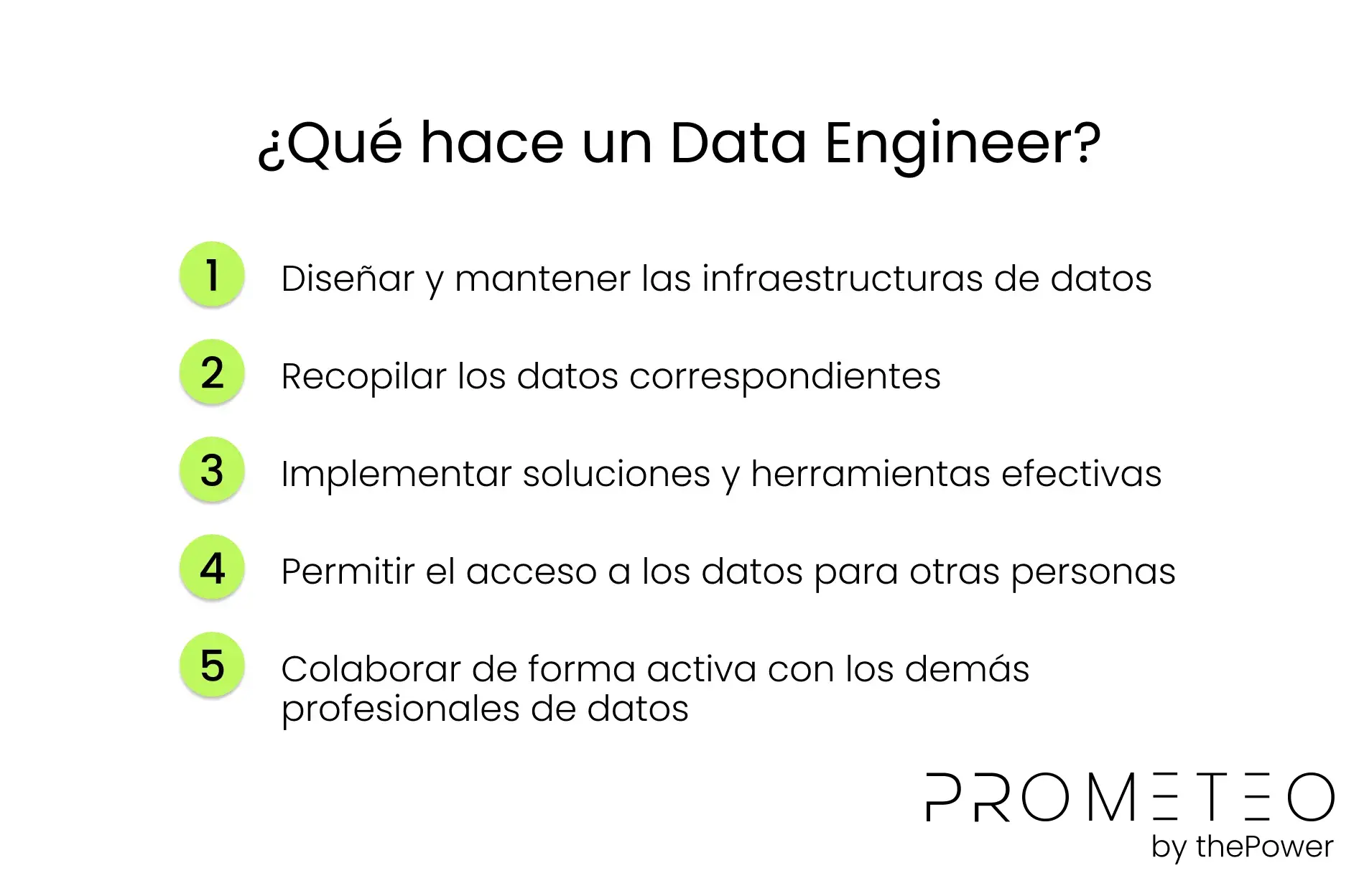 ¿Qué hace un Data Engineer?